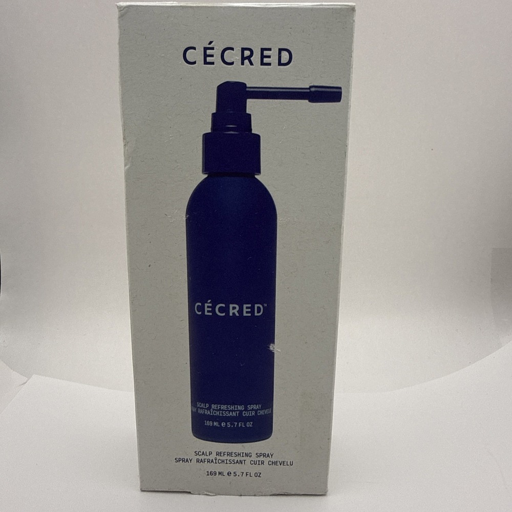 Cecred Scalp Refreshing Spray 5.7 Fl Oz 169 mL New No Rinse Use Between Washes